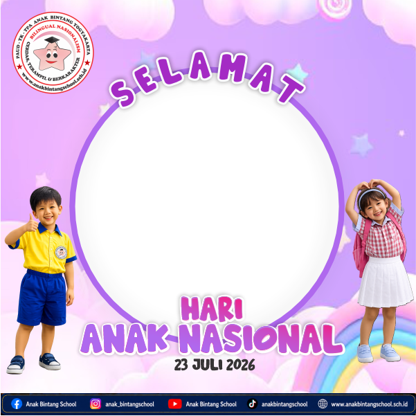 Twibbon HARI ANAK NASIONAL
