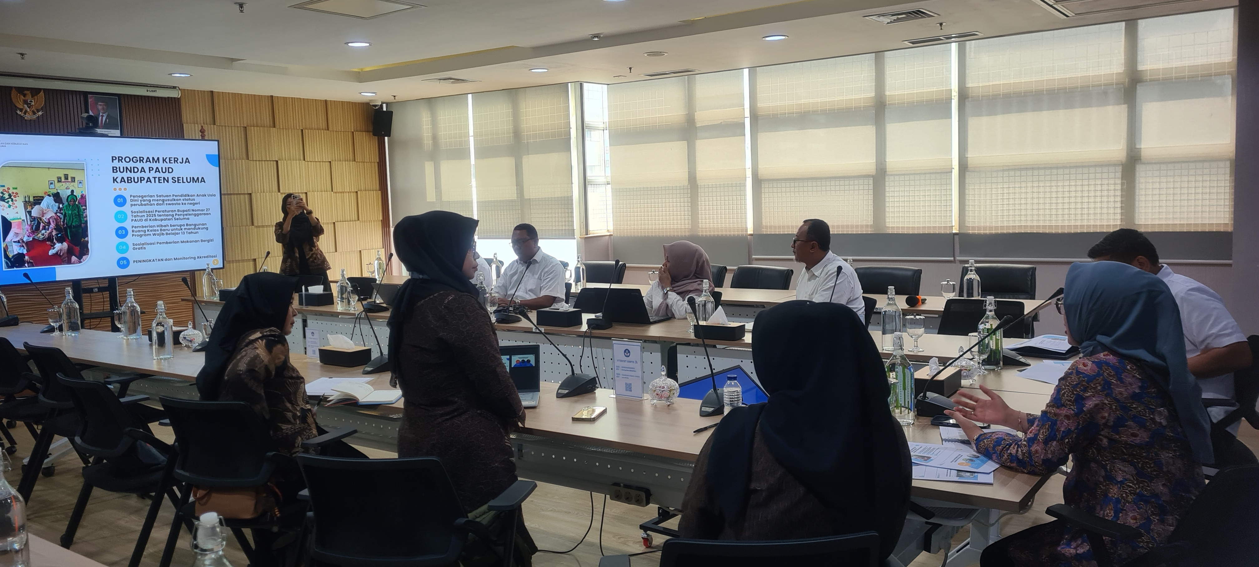 Perkuat Kualitas Pendidikan Anak Usia Dini, Bunda PAUD Seluma Audiensi ke Direktorat PAUD Kemendikdasmen