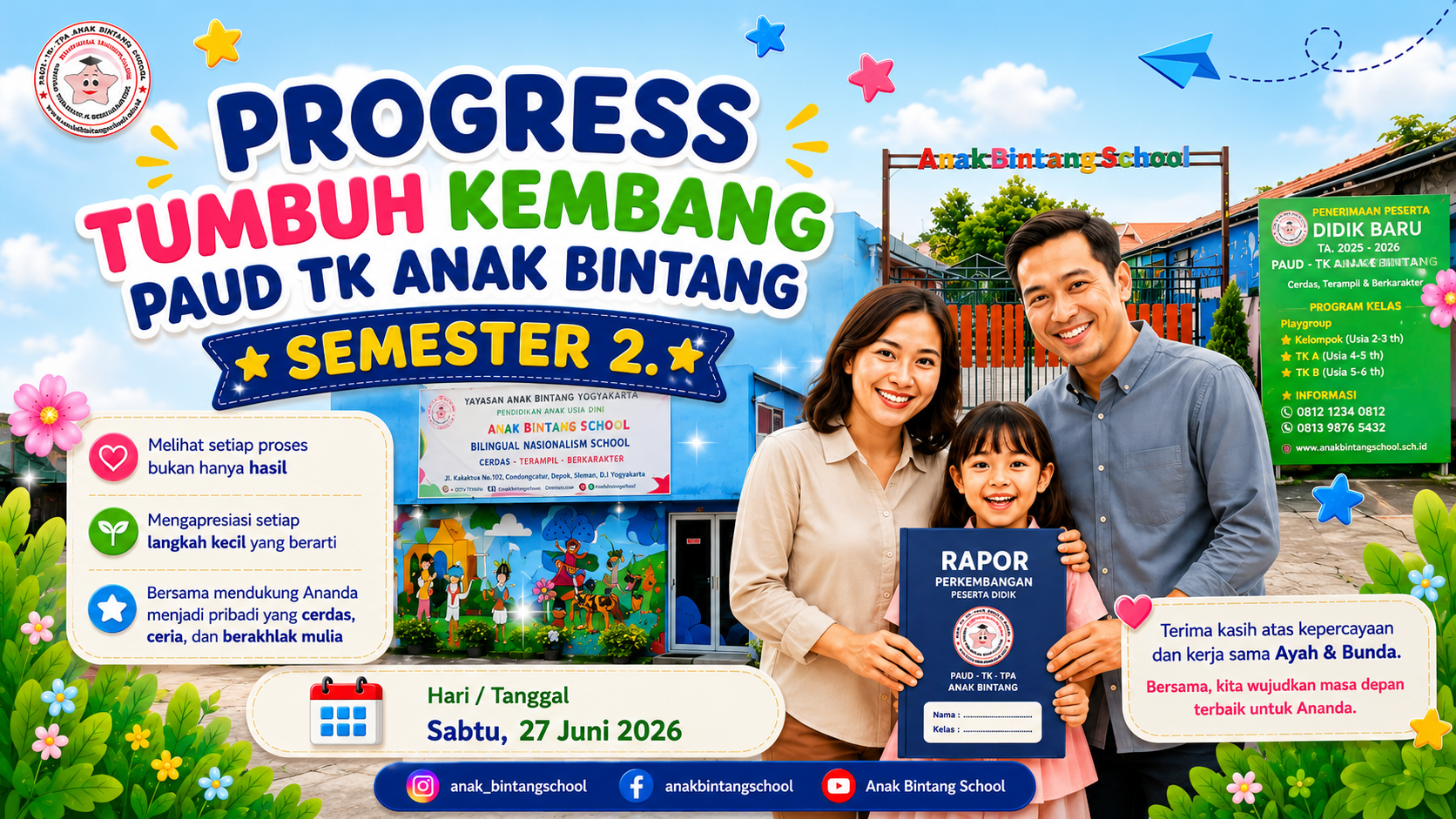 PROGRESS TUMBUH KEMBANG ANAK